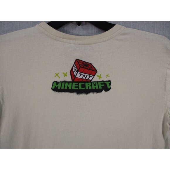 Minecraft Tnt Creeper Gaming Graphic Tee Shirt size XL - Picture 7 of 8